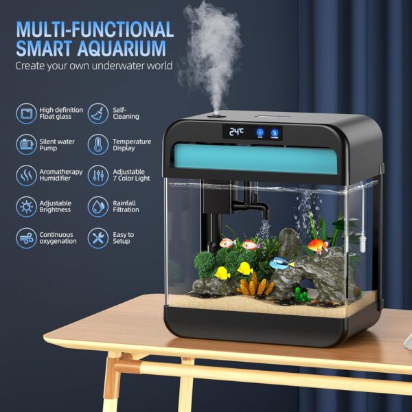 Aquarium Kit Complete Modern Compact System 1