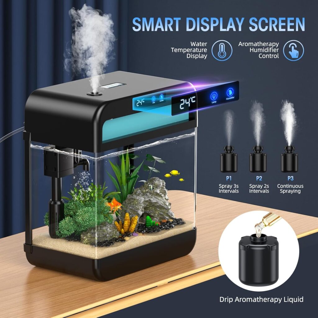 Aquarium Kit Complete Modern Compact System 4