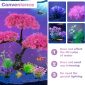 Artificial Aquarium Plastic Plants Decor pink feature