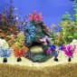 Artificial Plastic Plant Fish Tank Coral Decor large 4 decor