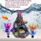 Artificial Plastic Plant Fish Tank Coral Decor large 4 details2