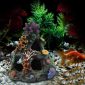 Artificial Plastic Plant Fish Tank Coral Decor large decor