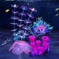 Artificial Reef Decor Realistic Aquarium Ornament Durable Design 1