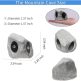 Durable Fish Tank Rock Caves for Small Aquariums 2