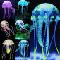 Vibrant Glowing Jellyfish Tank Ornament Set for Aquarium 1